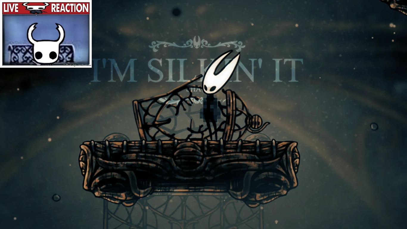 Hollow Knight: Silksong "Хорнет без плаща с увеличенными пропорциями тела"