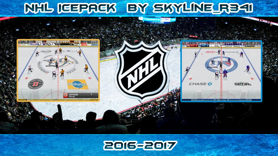 NHL 09 "ICEPACK 2016-2017"
