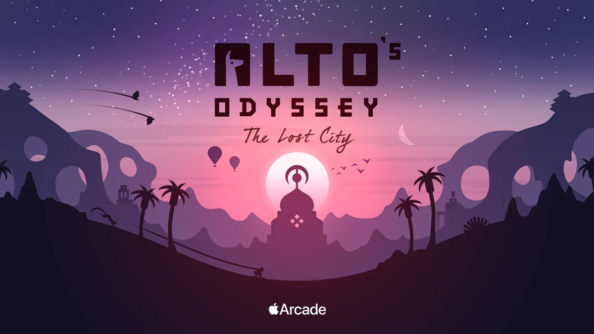 Alto's Odyssey: The Lost City - медитативный бегун по песку, скоро появится в Apple Arcade