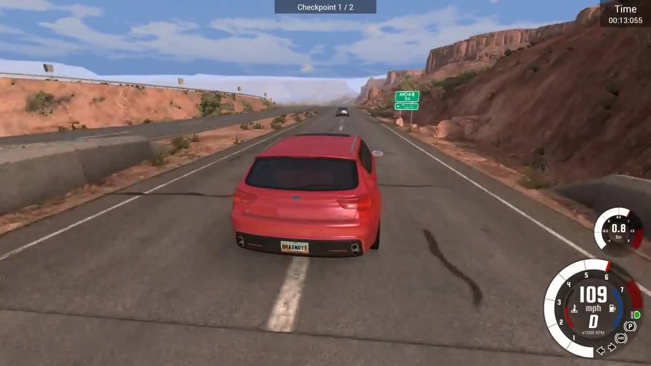 Экшн кпуче Форсаж 8 - BeamNG.Drive