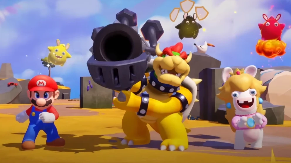 Подробности о Боузере, планетах и искровых способностях в новом геймплейном видео Mario + Rabbids Sparks of Hope
