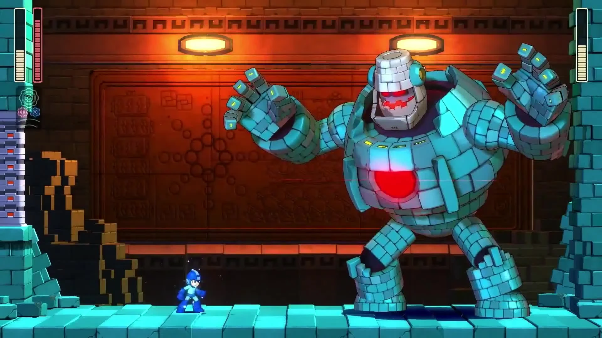 Mega Man 11 (2018) - ламповый трейлер - VHSник