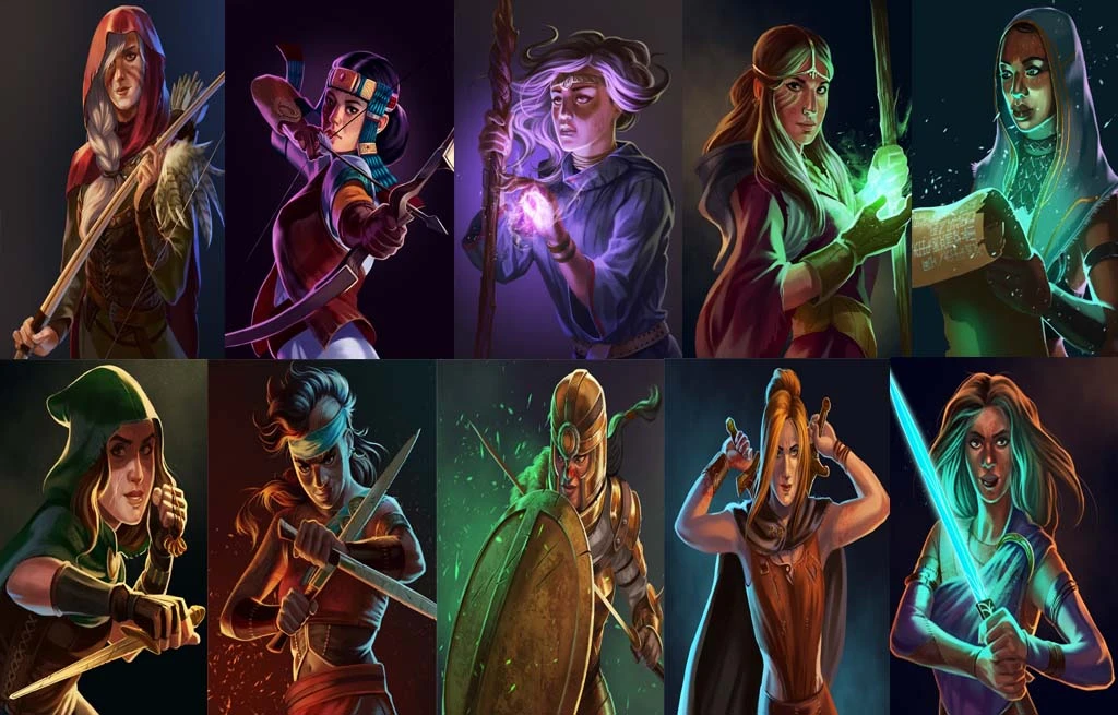 Icewind Dale: Enhanced Edition "Набор Женских Портретов из Tyranny"