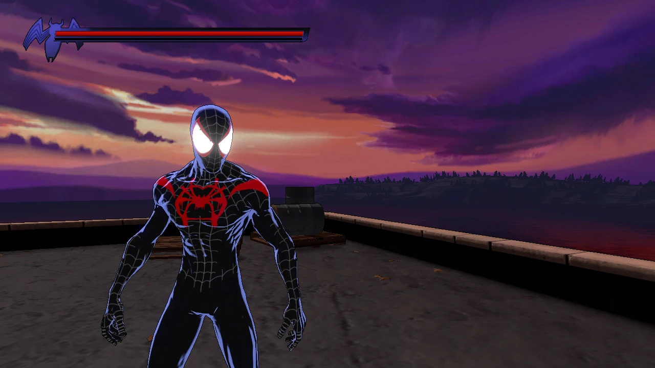 Spider-Man: Shattered Dimensions "Miles Into the Spider Verse Suit"