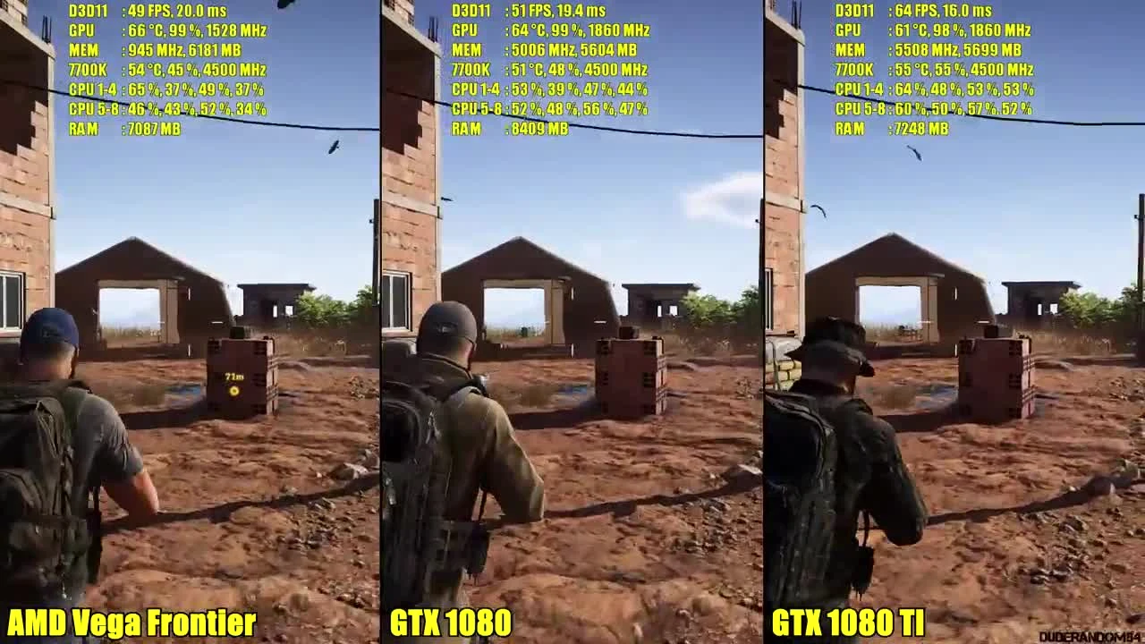 Ghost Recon Wildlands "Сравнение производительности AMD Vega Frontier Edition, Vs GTX 1080 TI Vs GTX 1080 1440P FPS"