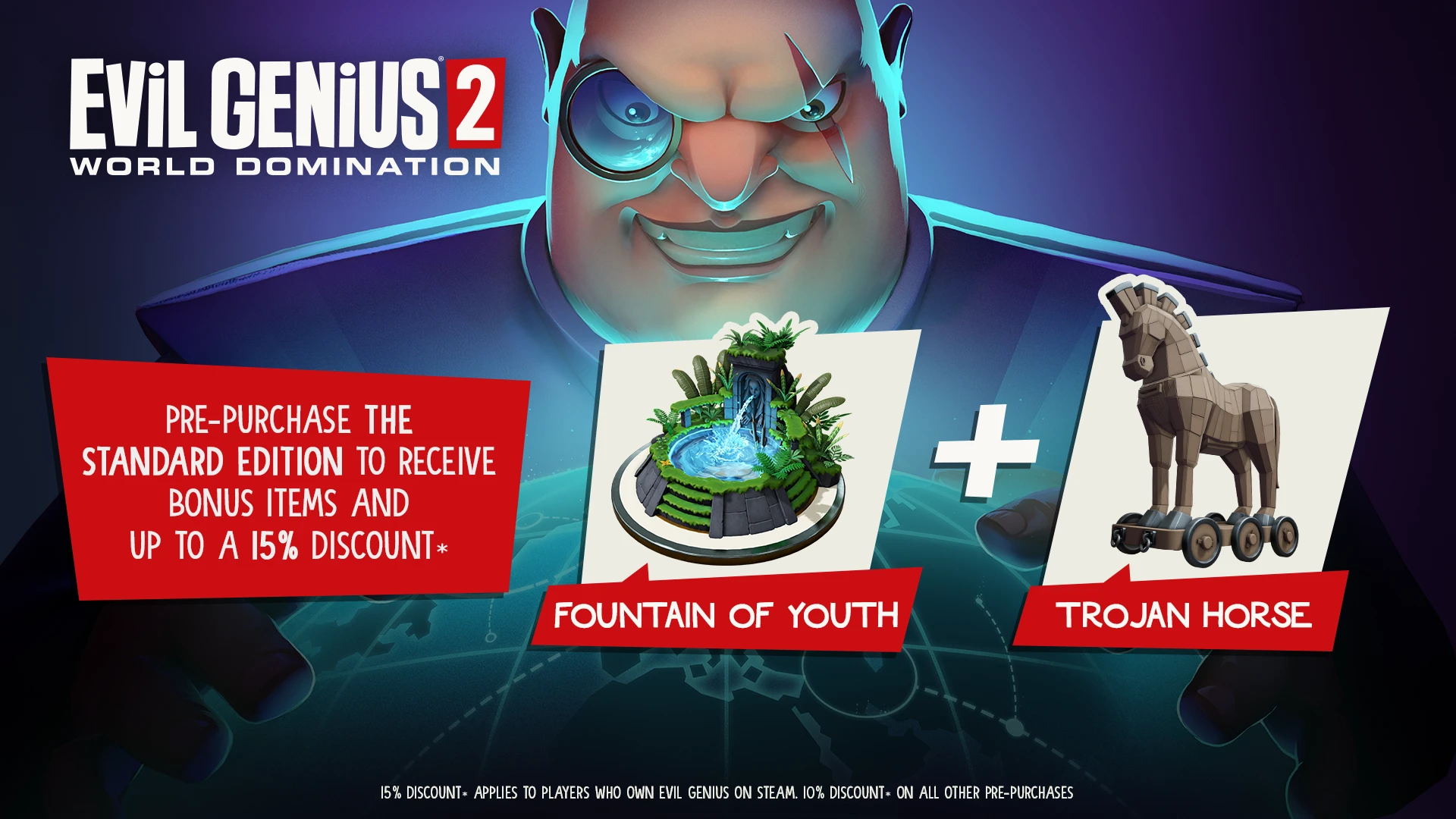 В Steam открылся предзаказ Evil Genius 2. Игра стоит 650 рублей