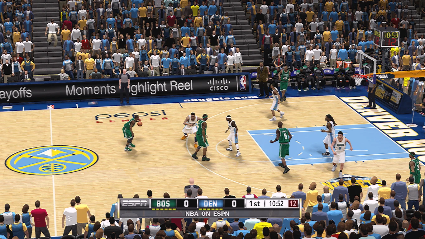 NBA 2K12 "ESPN and TNT"