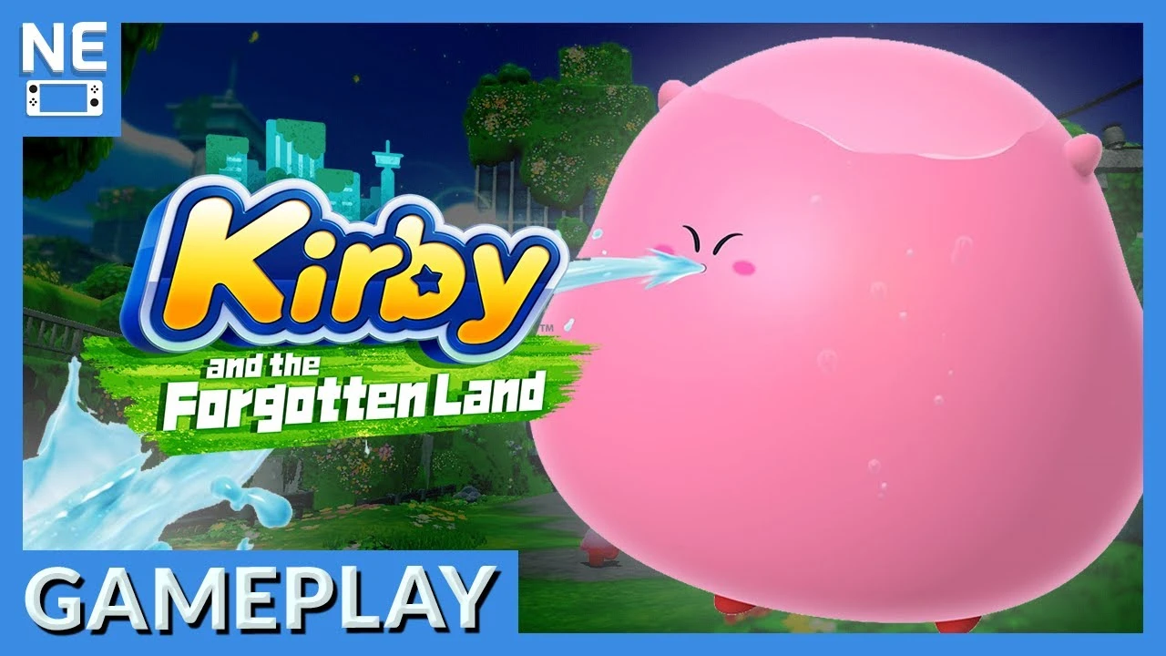 Представлен новый геймплей Kirby and the Forgotten Land