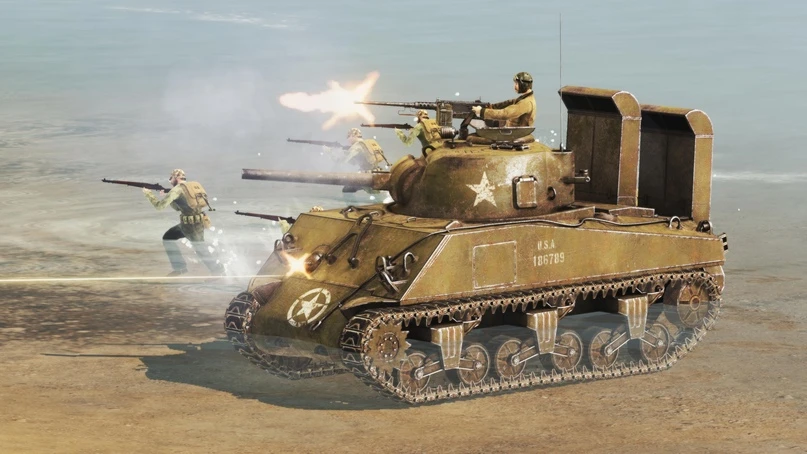 Танки Sherman скоро в Men of War 2: Arena