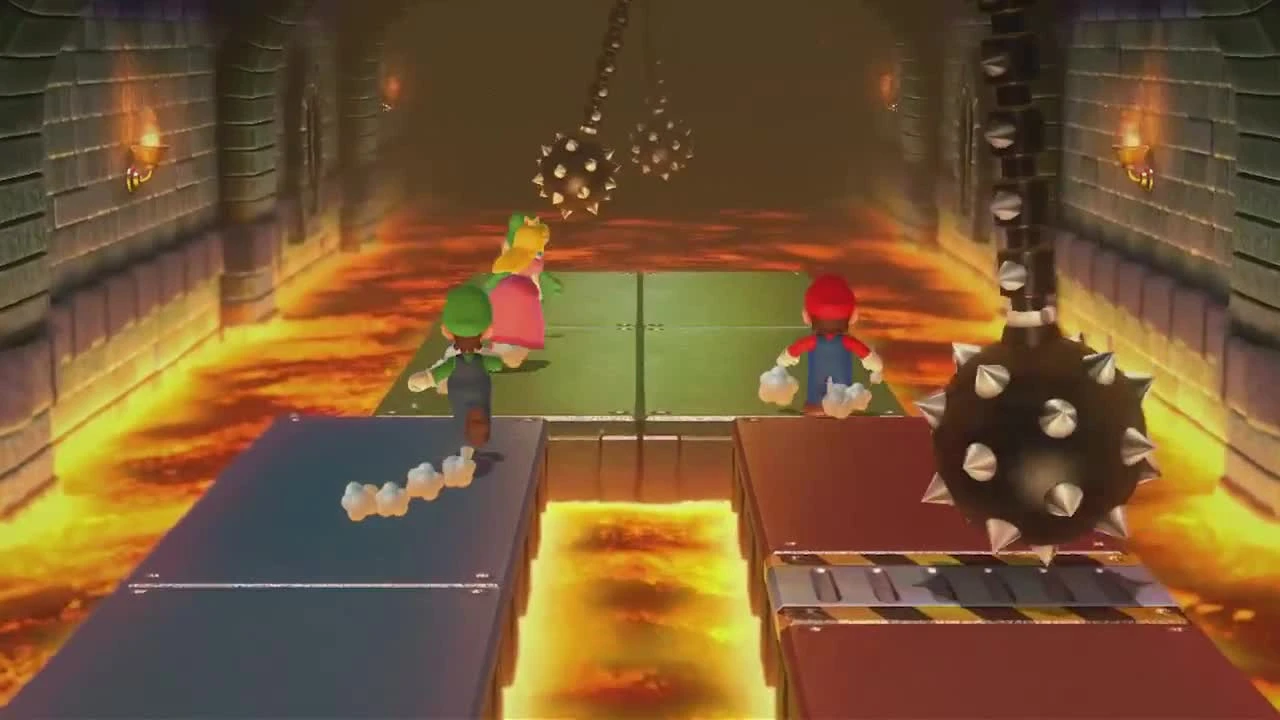 Mario Party 10 "мини-игра — Шары с шипами"