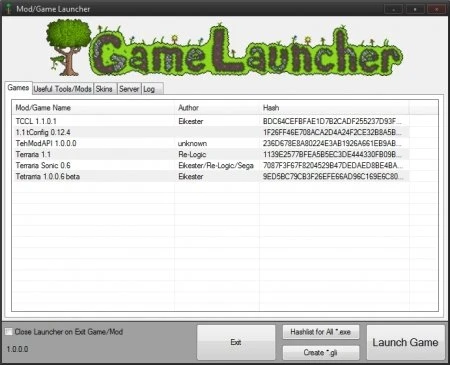 Terraria "GameLauncher"