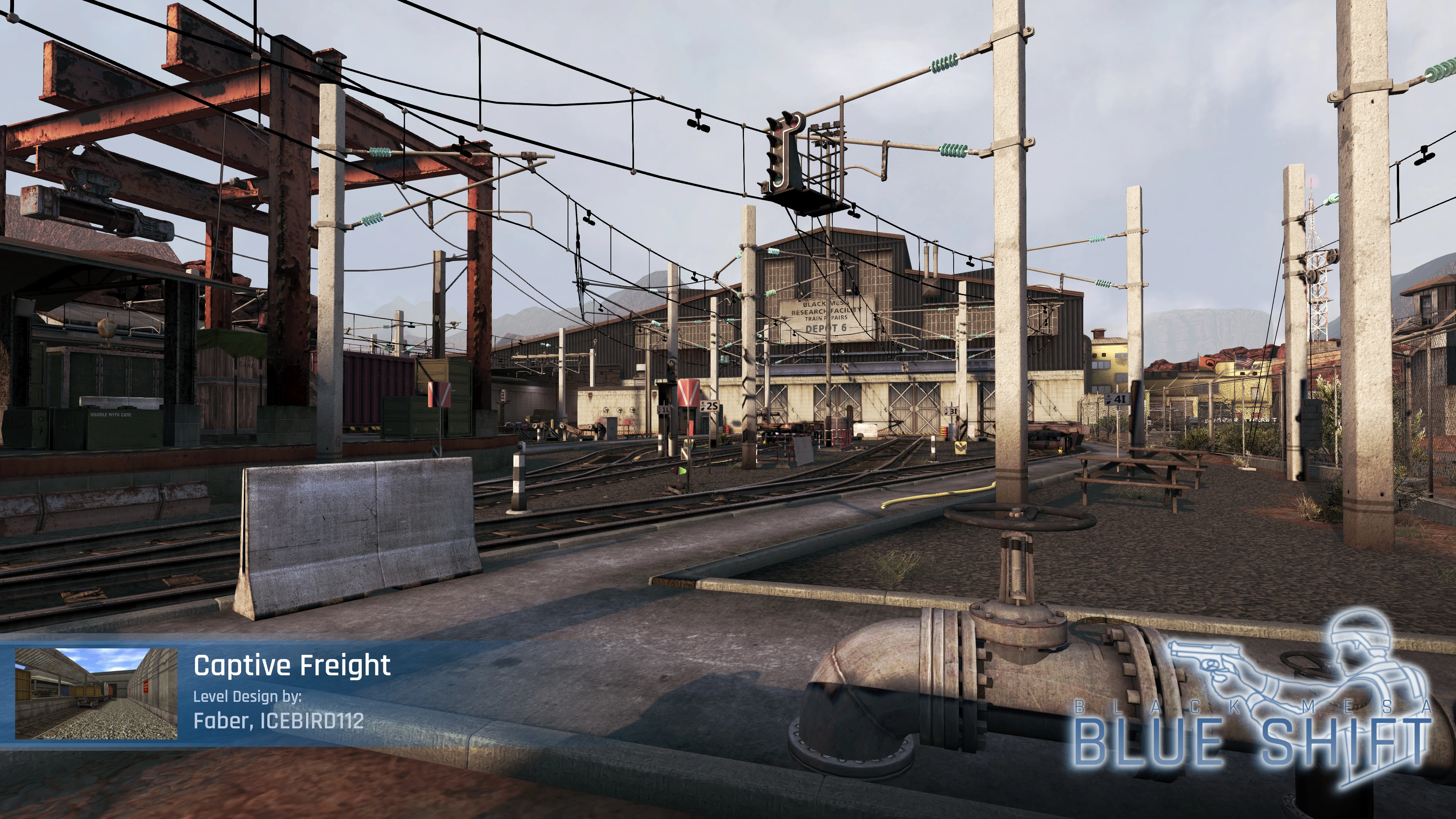 Несколько новых скриншотов и видео из фанатского ремейка Half-Life Blue Shift в Black Mesa