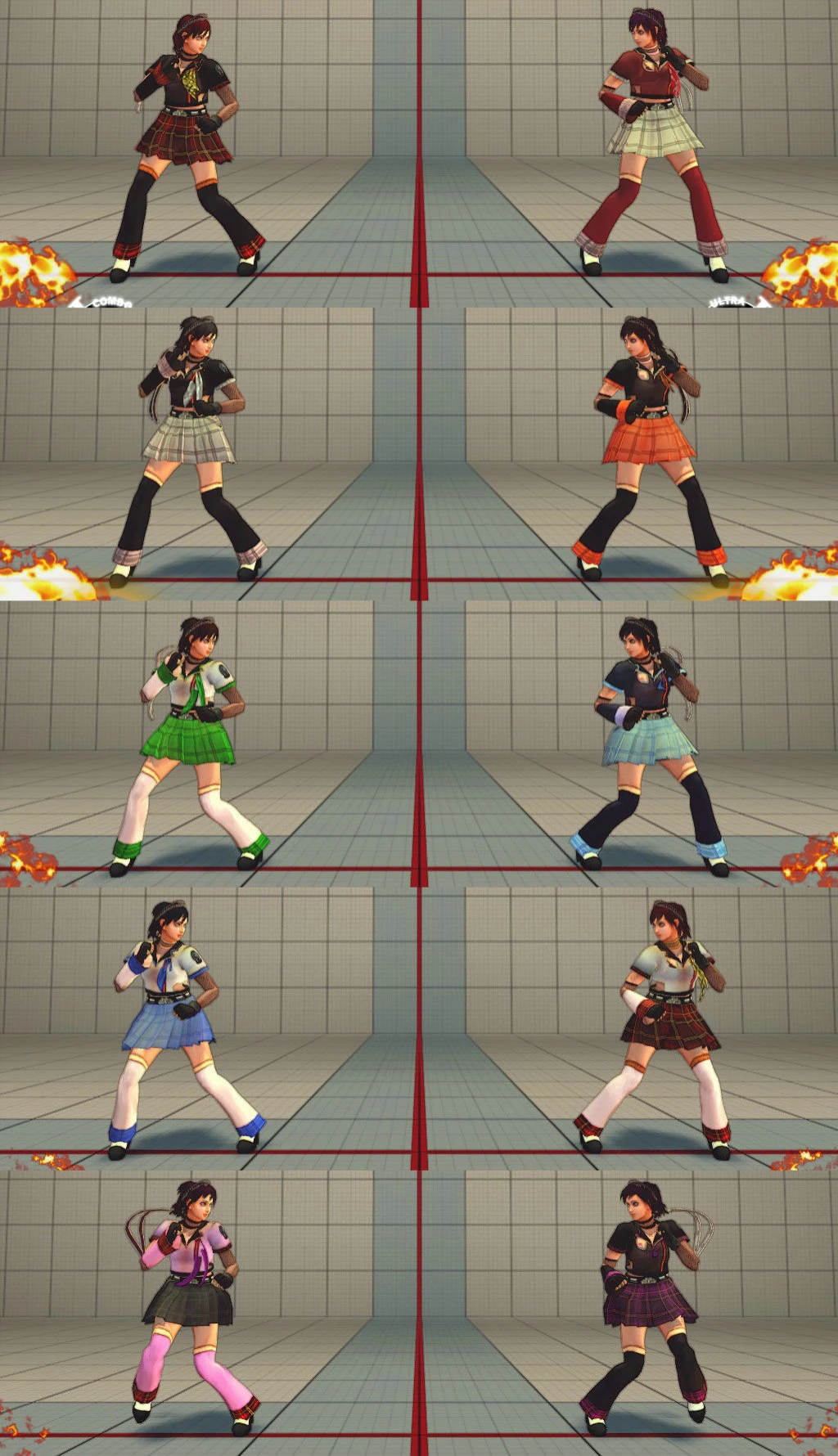 Ultra Street Fighter 4 "Скин: Sakura Cosplay"