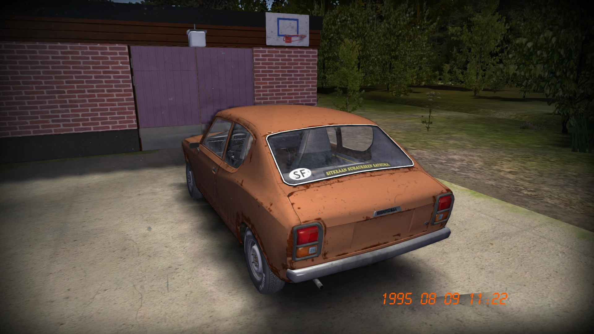 My Summer Car "Сохранение - собранная сатсума в заводской комплектации, готова к техосмотру