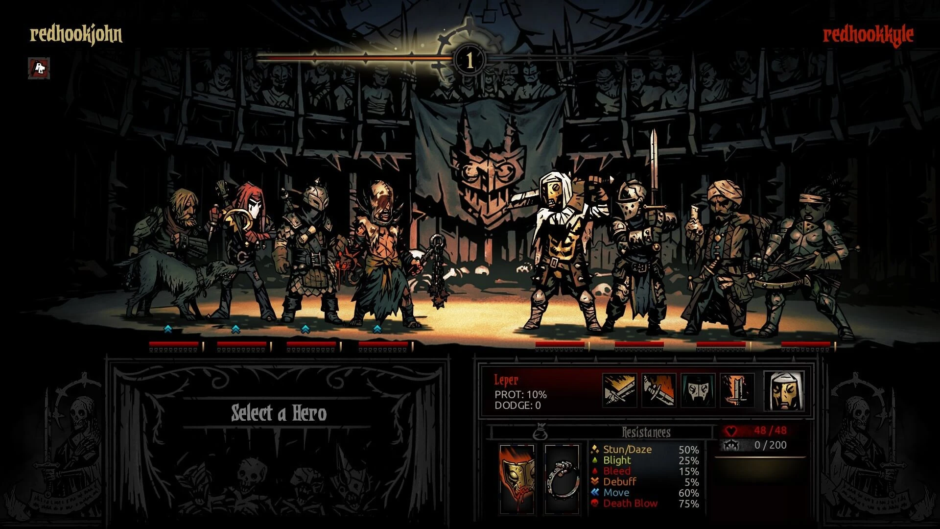 Подробности о предстоящем PvP-режиме в бесплатном дополнении The Butcher's Circus к Darkest Dungeon