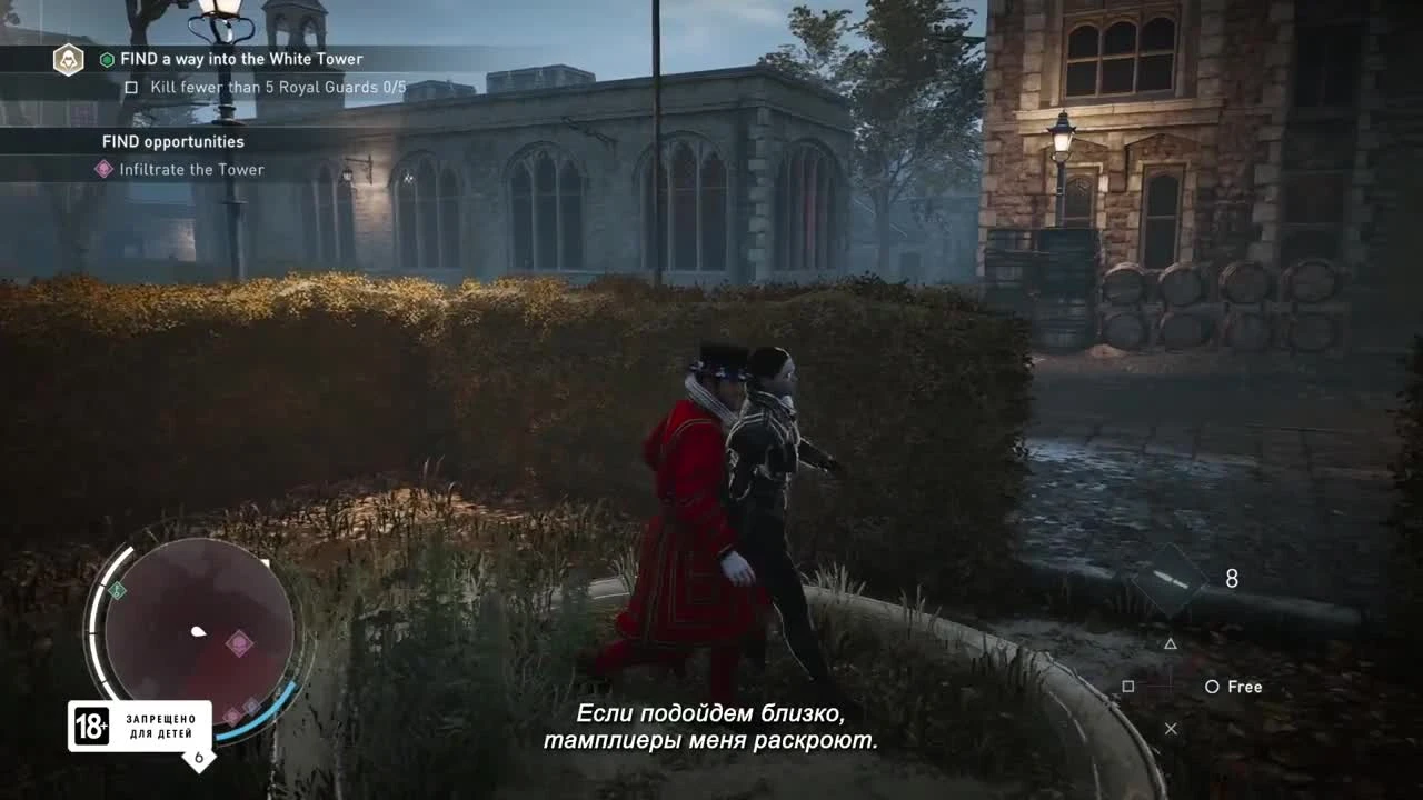 Способности Иви Фрай в действии в геймплейном ролике Assassin's Creed: Syndicate