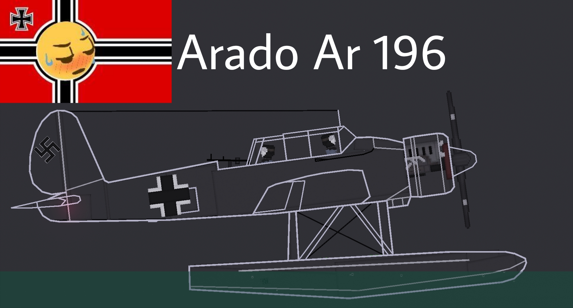 People Playground "Немецкий гидросамолет Ar 196" [1.27.5+]