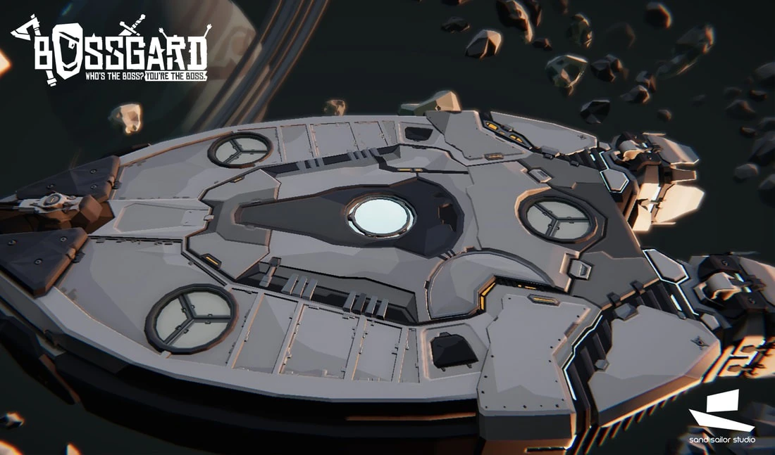 Анонсирующий трейлер многопользовательского боевика Bossgard, предлагающего стать боссом!