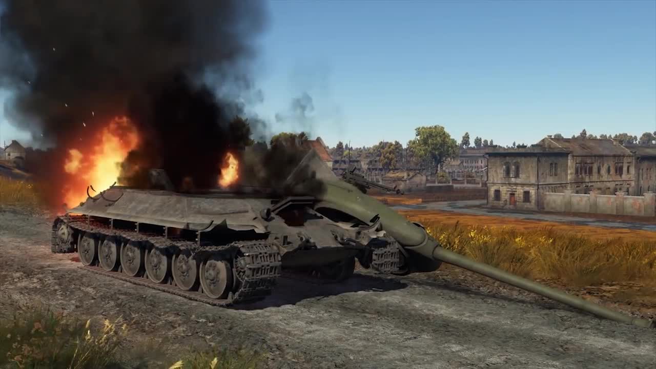 Как уничтожить ИС-6 / War Thunder