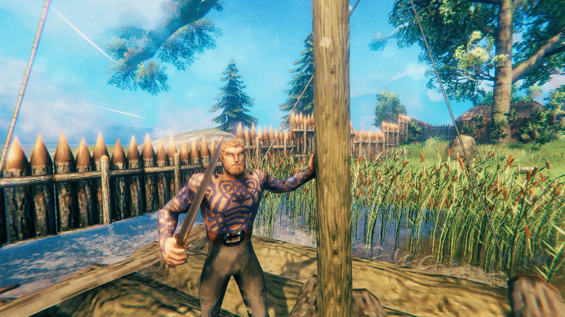 Valheim "Татуированный персонаж"