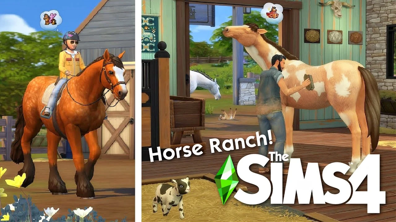 В этом году в The Sims 4 завезут лошадей
