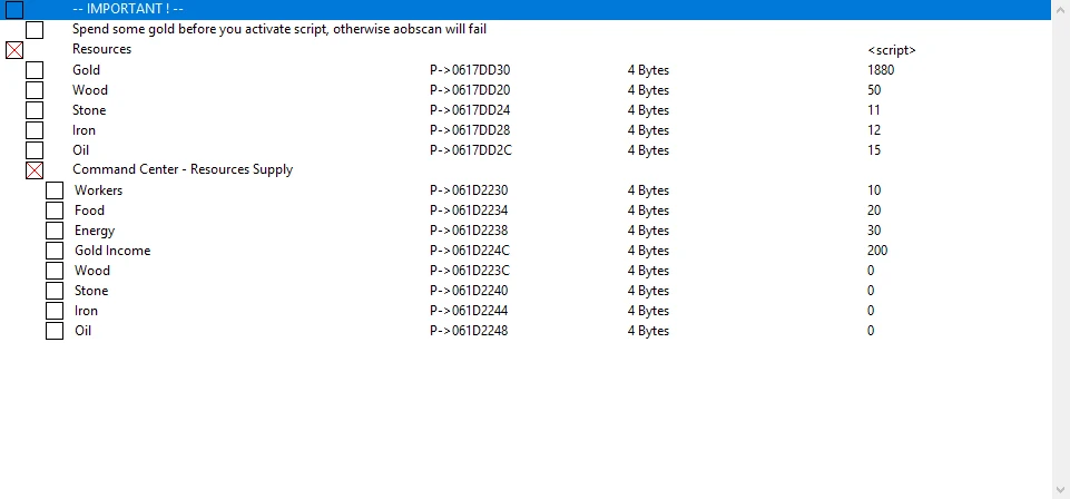 They Are Billions: Таблица для Cheat Engine [0.5.2] {Aranaktu}