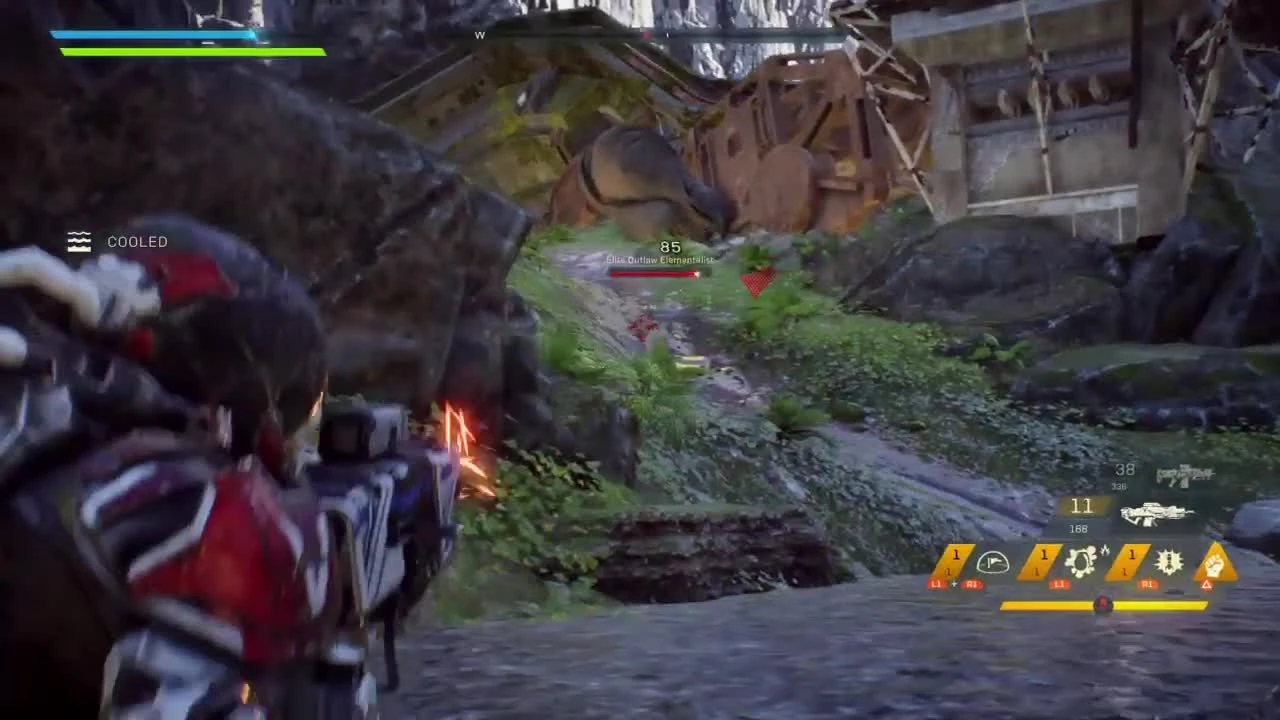 Баги в свободной режиме демки Anthem