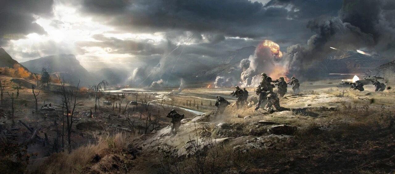 Новые изображения из утечки тестов Battlefield Labs демонстрируют локации пустыни и снежных гор