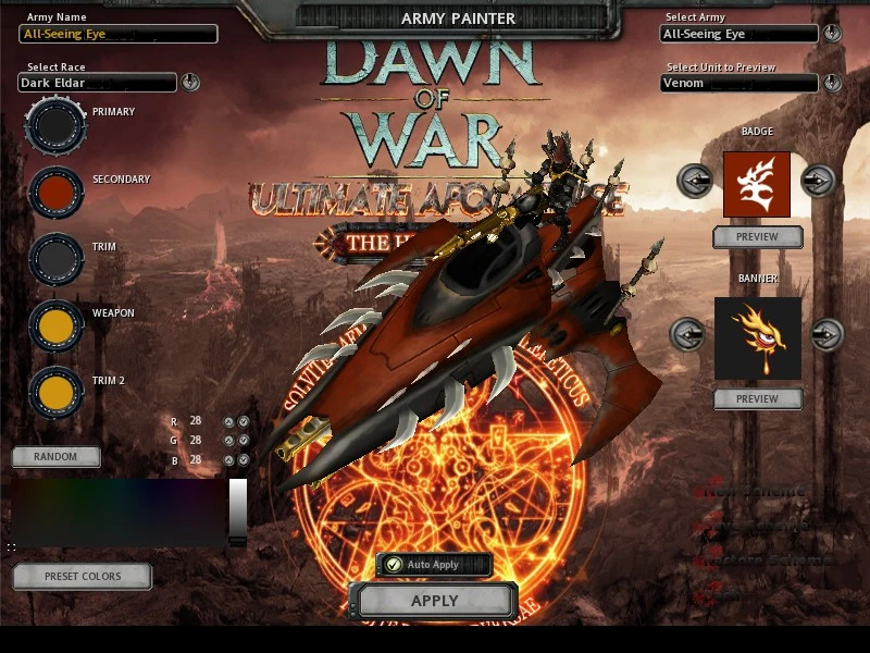 Warhammer 40.000: Dawn of War "Апокалипсис"