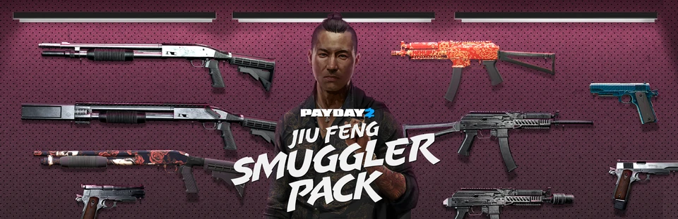 Для Payday 2 вышло обновление "City of Gold - Jiu Feng Smuggler Pack"