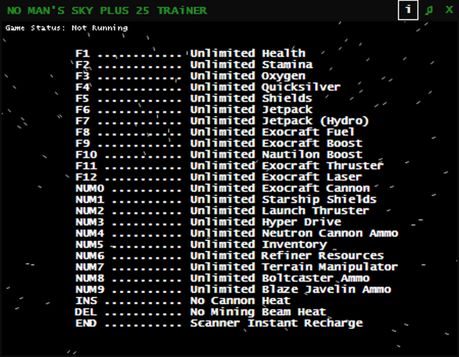 No Man's Sky Breach "Трейнер +25" [v6.12 RazorDOX] {PLAYMAGiC}