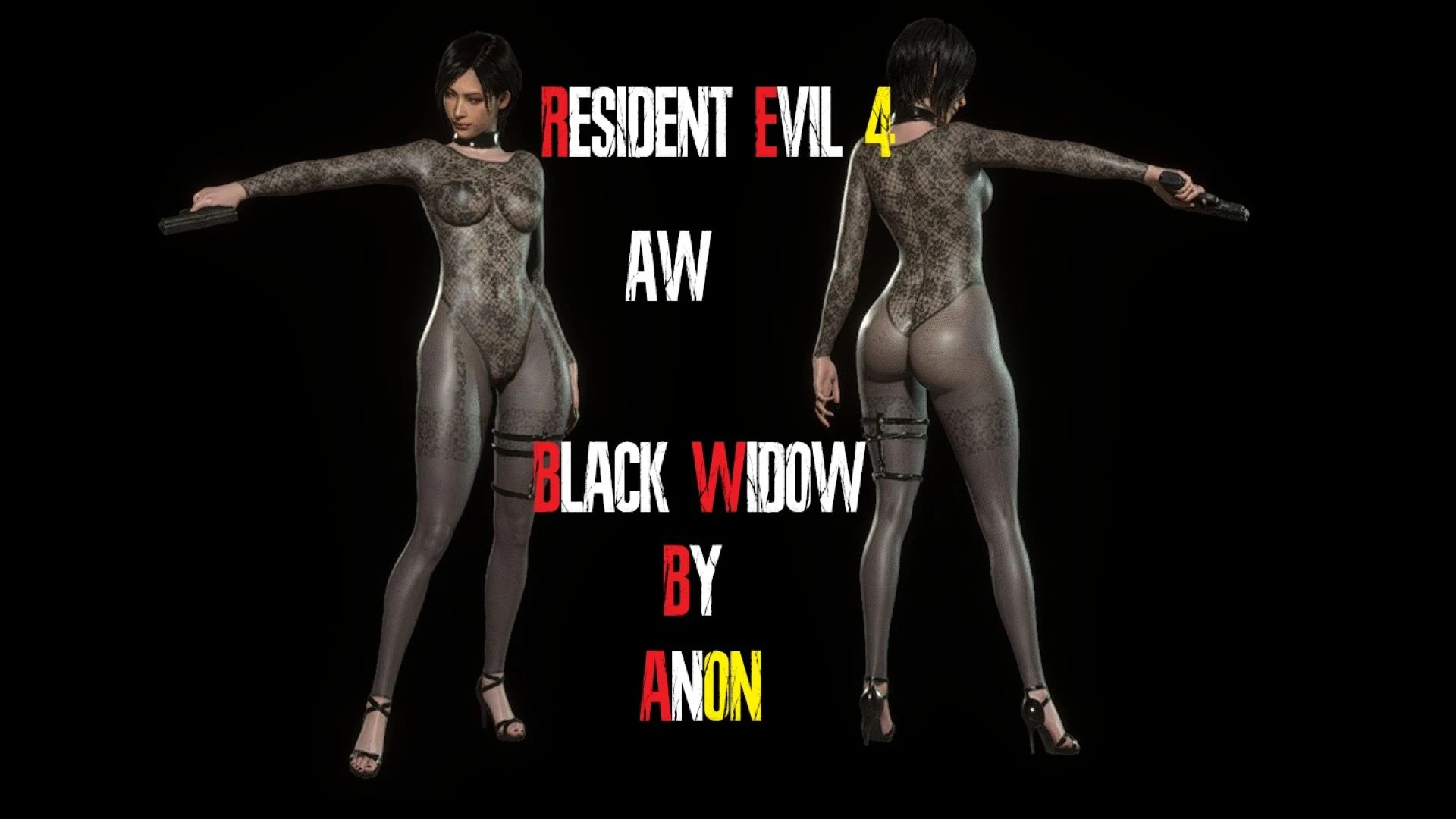 Resident Evil 4 "Сексуальный наряд Черная вдова для Ады Вонг"