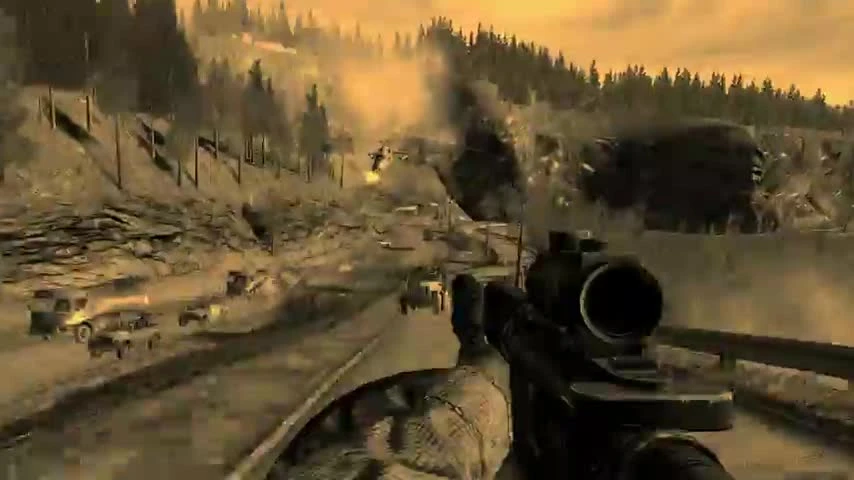 Немое кино в Call of Duty