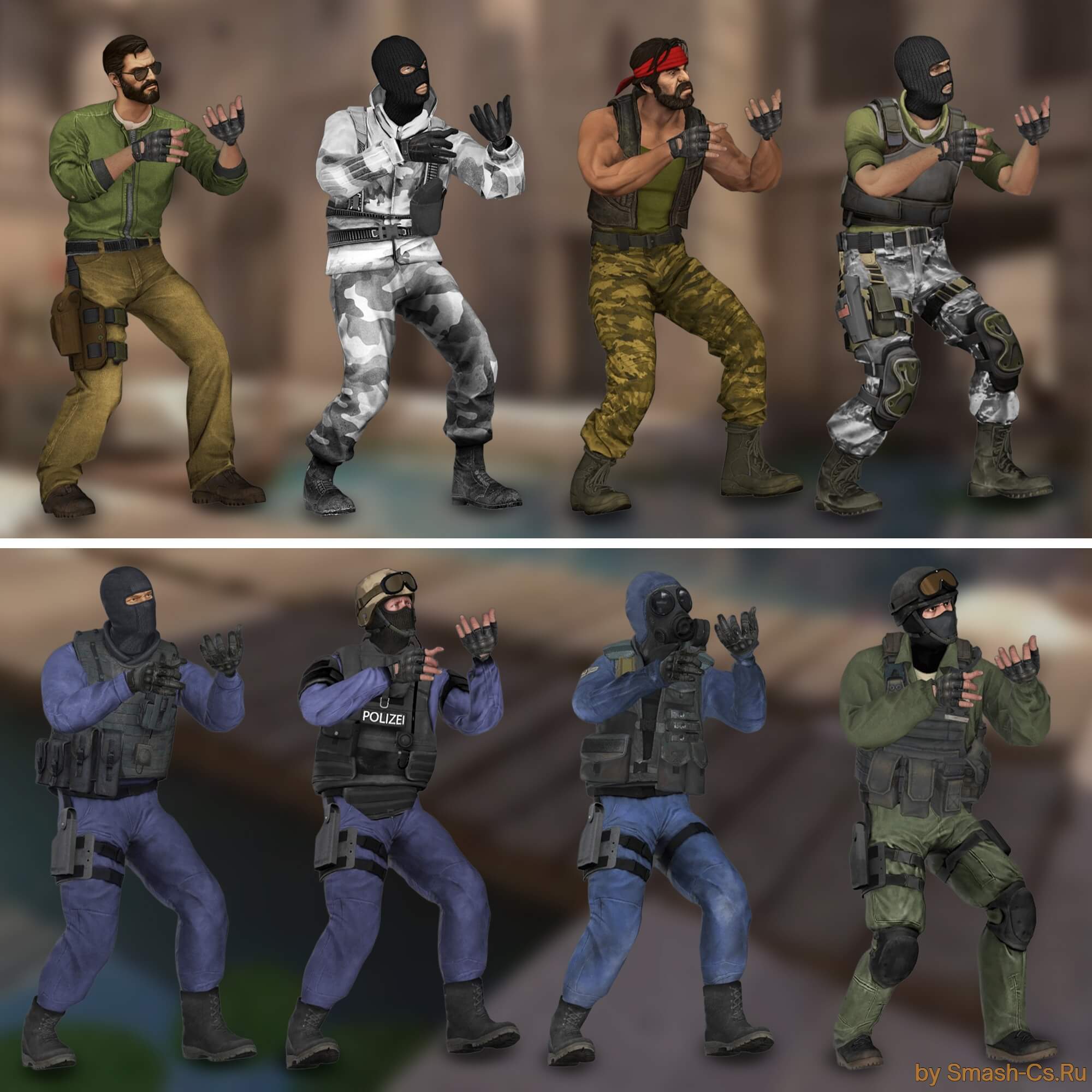 Counter-Strike: Source "Модели игроков из Classic Offensive"