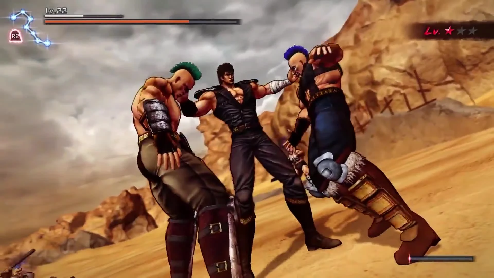 Fist of the North Star: Lost Paradise (трейлер "Бой") - русский и ламовый - VHSник