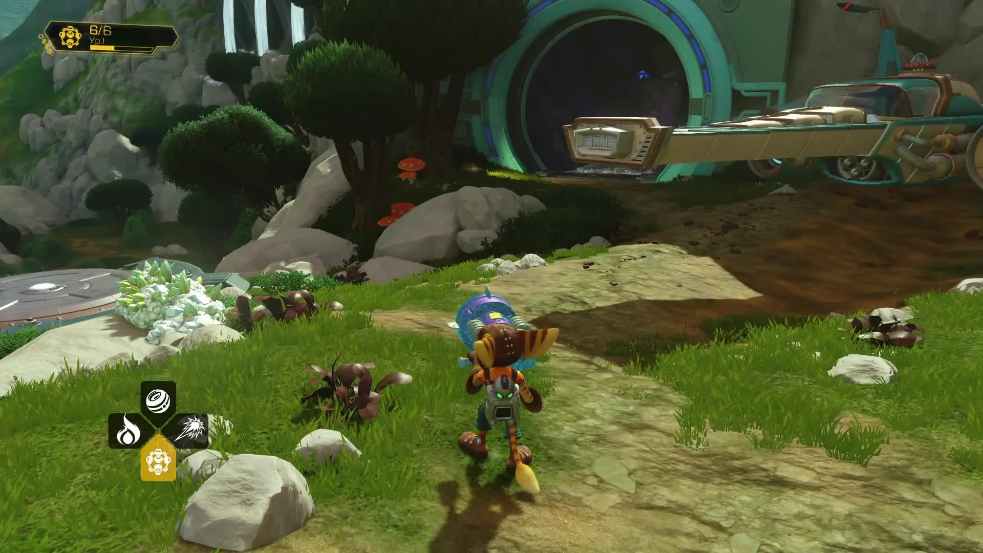 Прохождение Ratchet & Clank (PS4) - #3 - Летаем! Почти успешно...