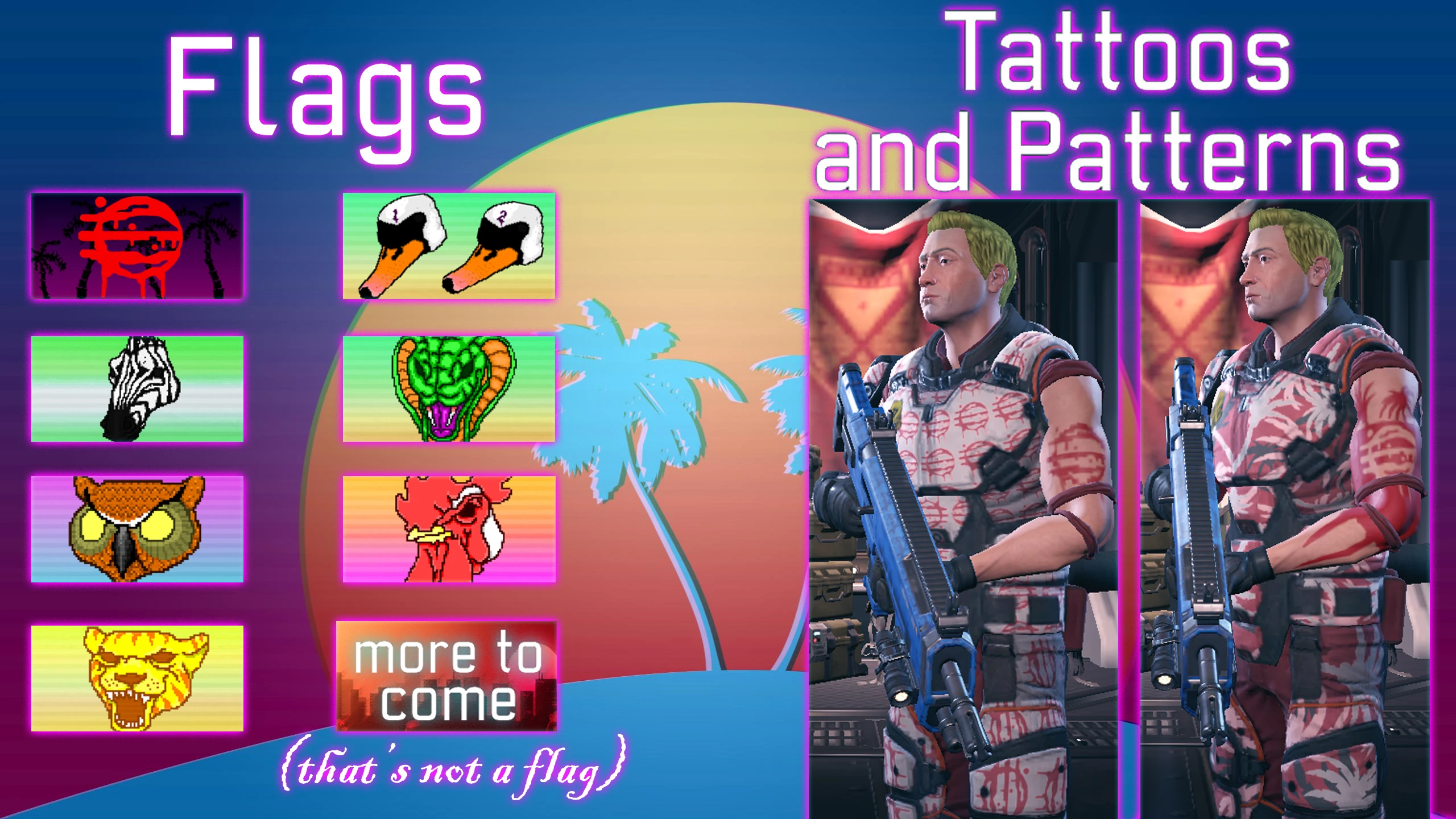 XCOM 2 "[WOTC] Hotline Miami Appearence Pack"