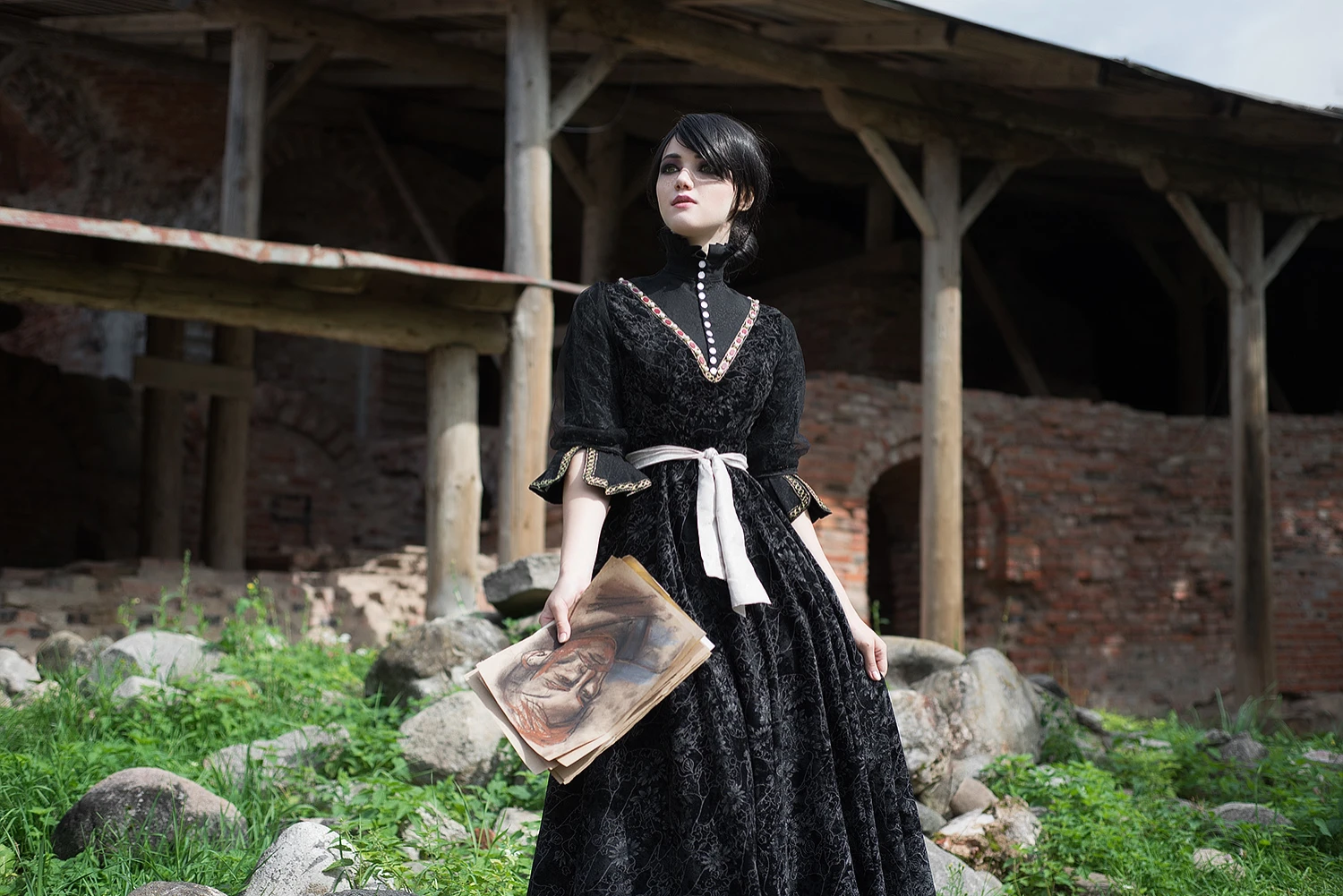 Косплей Ирис фон Эверек из игры The Withcer 3