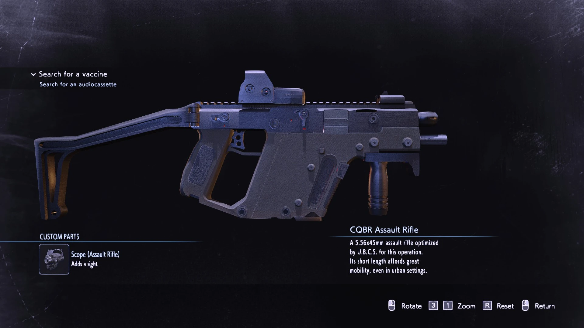 Resident Evil 3 "Kriss Vector"