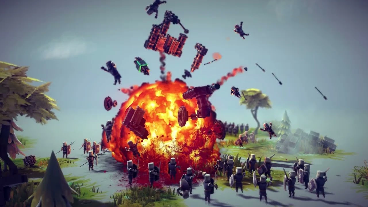 "Физическая песочница" Besiege доберется до PS5, PS4 и Switch 12 декабря