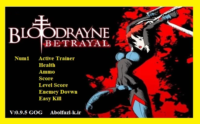 BloodRayne Betrayal: Fresh Bites: Трейнер/Trainer (+6) [0.9.5] {Abolfazl.k}
