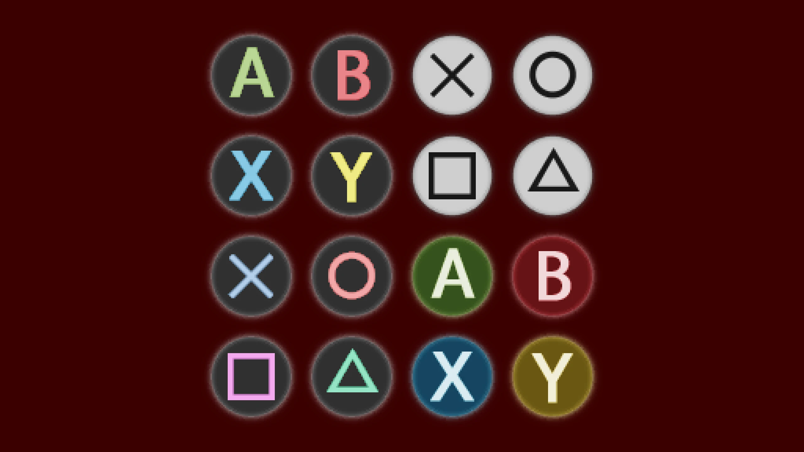 Code Vein - "Иконки геймпадов (Xbox 360, Xbox One, Dualshock 4, Dualsense, Switch Controller)"