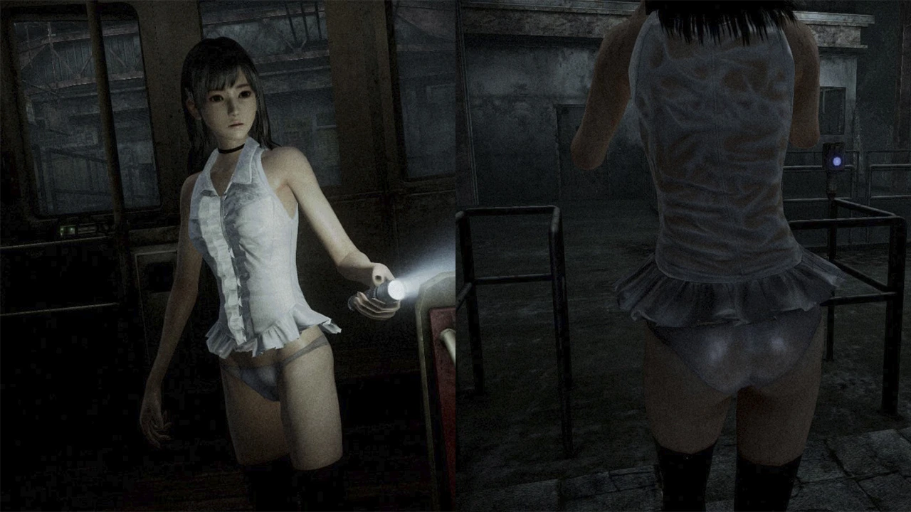 Fatal Frame: Maiden of Black Water "Сексуальный наряд Миу"
