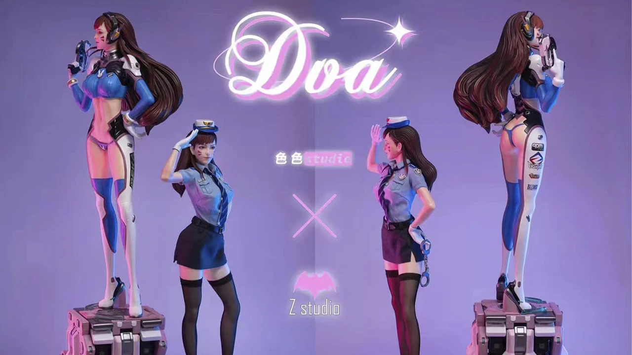 Представлена новая фигурка D.Va из Overwatch для взрослых