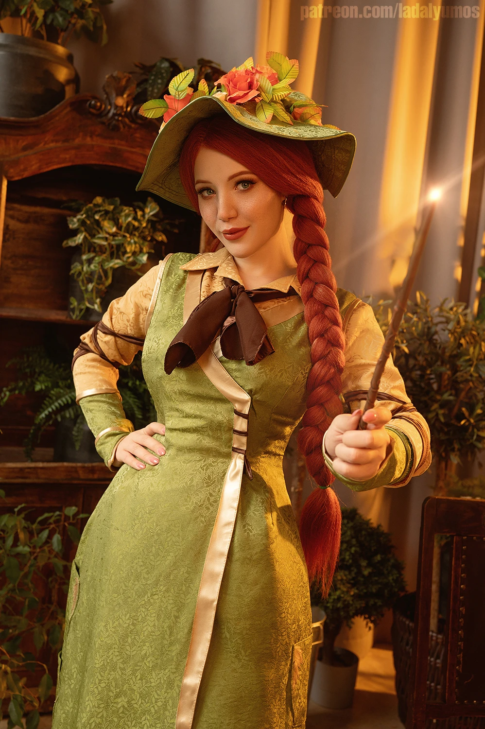 Косплей Мирабель Чесноук из Hogwarts Legacy