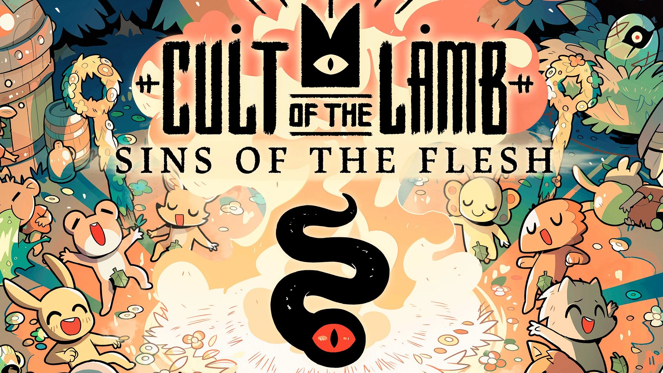 Следующее крупное контентное обновление Cult of the Lamb будет называться Sins of the Flesh и выйдет в начале 2024 года