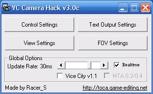 GTA VC "Camera Hack v3.0c"