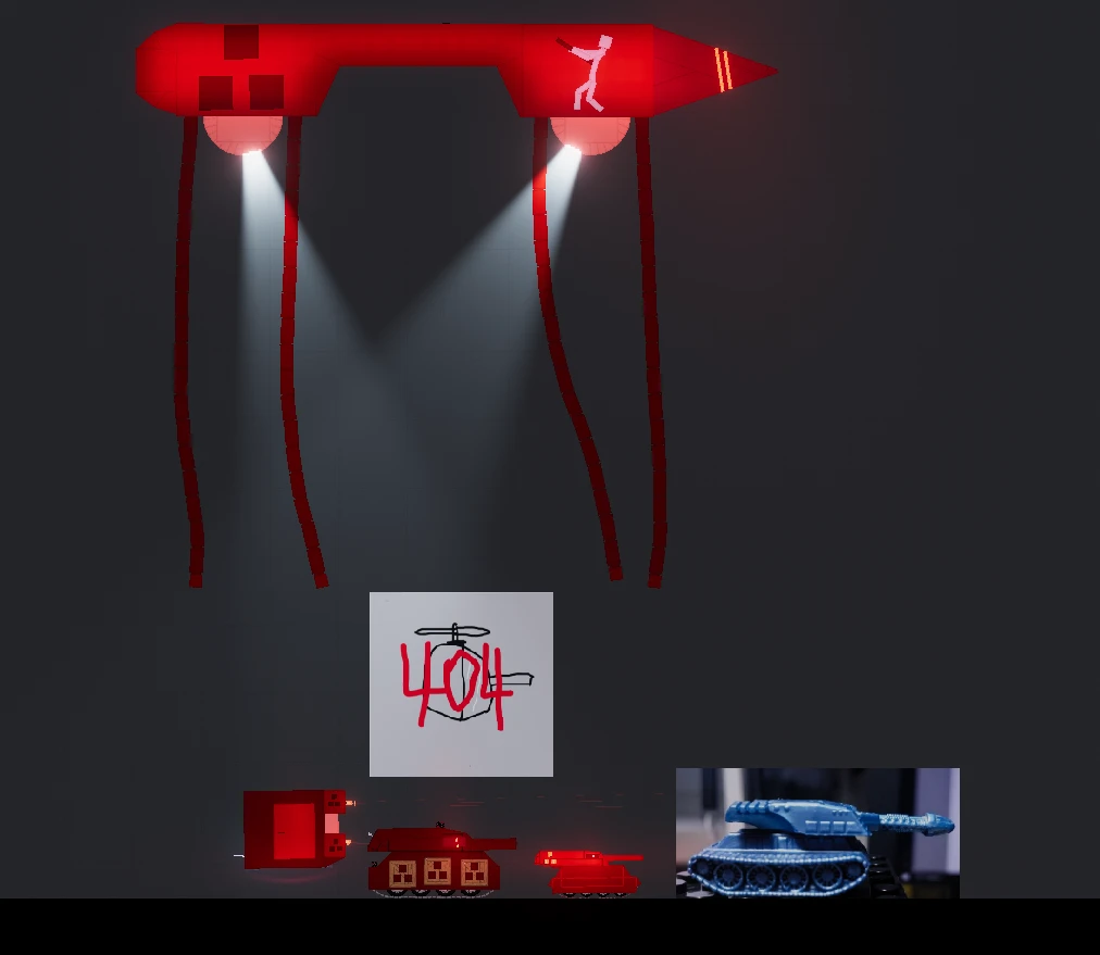 People Playground "пак почти всей техники Биороботии"