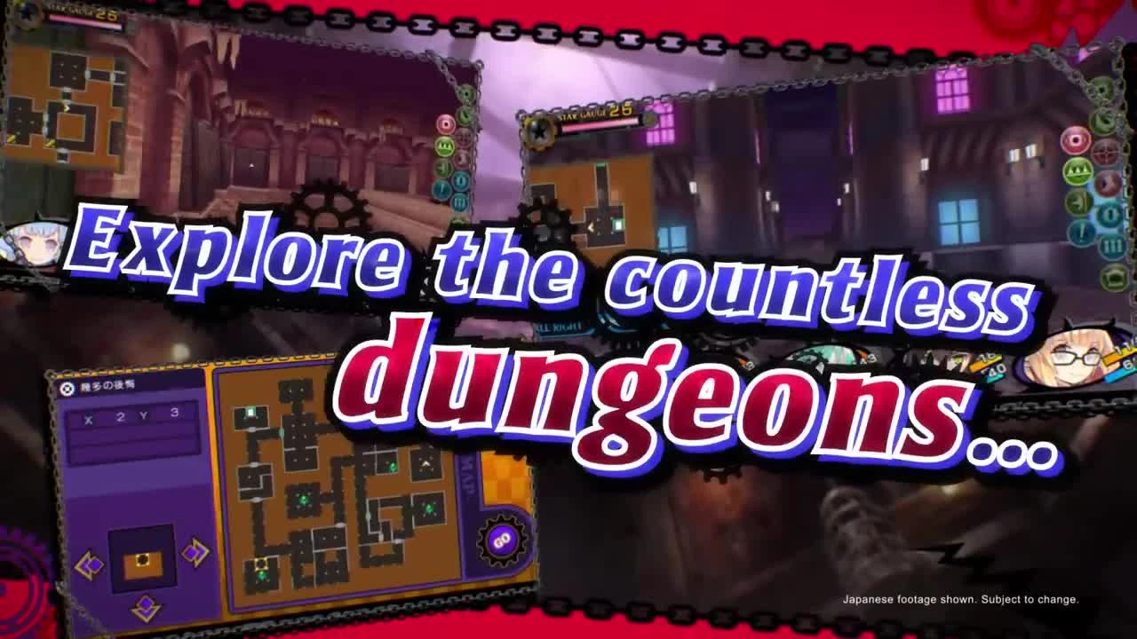 Demon Gaze II - опубликован новый трейлер