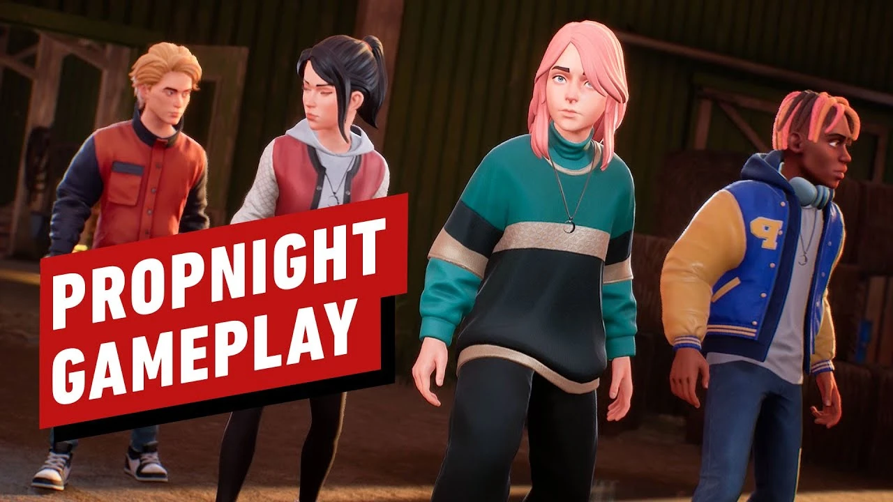 16 минут геймплея мультиплеерного хоррора Propnight